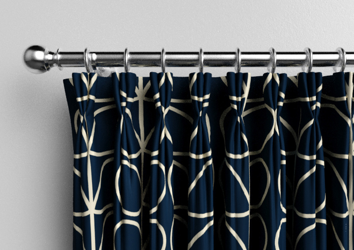 Orla Kiely Jumbo Linear Stem, Whale - Made to Measure Curtains - Image 11